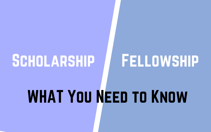 Scholarship vs Fellowship: WHAT You Need to Know